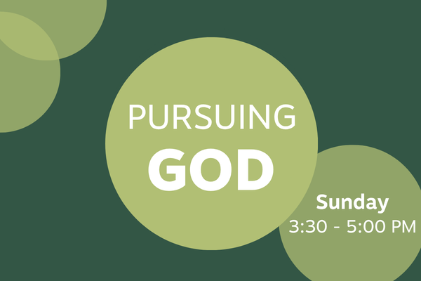 Pursuing God Discipleship Class | Fall Session 2026 - Sunday Afternoons - Group 2