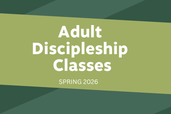 Pursuing Others Discipleship Class | Spring Session 2026 -Wednesday Evenings