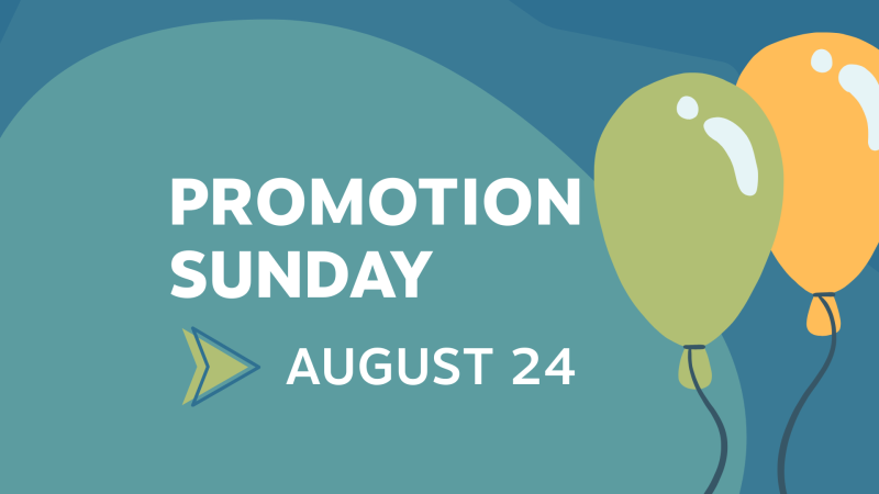 Promotion Sunday